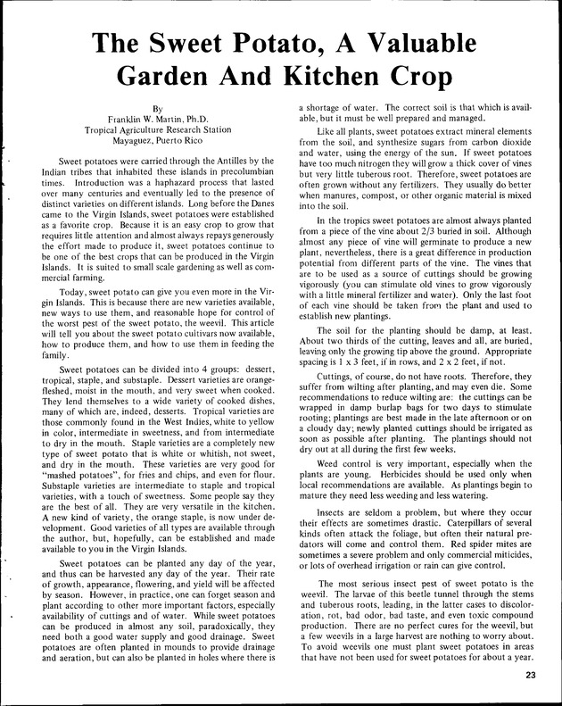 Annual Agriculture and Food Fair of the Virgin Islands - Page 23