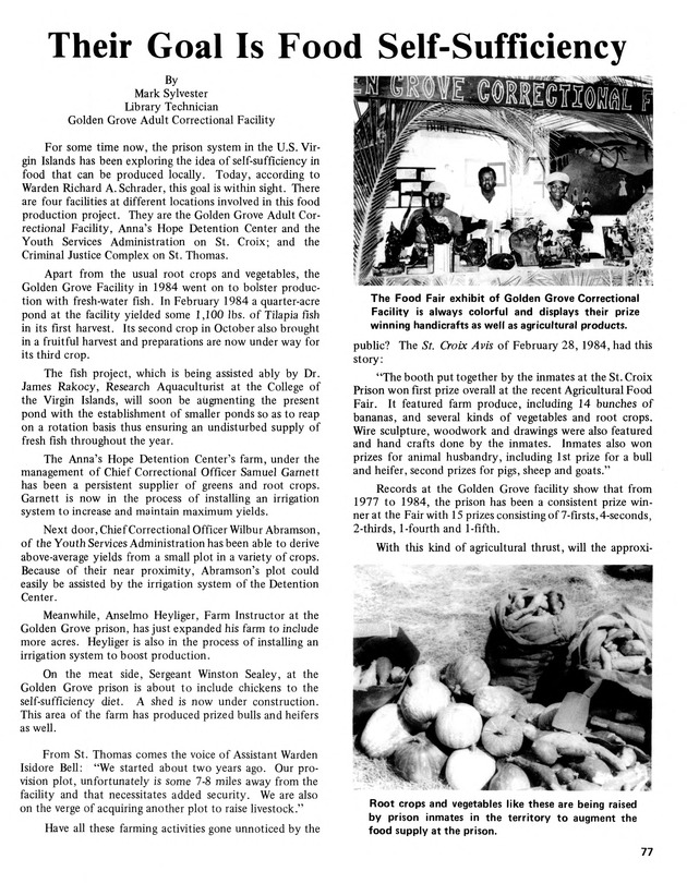 Annual Agriculture and Food Fair of the Virgin Islands - Page 77