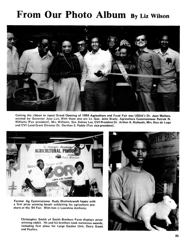 Annual Agriculture and Food Fair of the Virgin Islands - Page 85