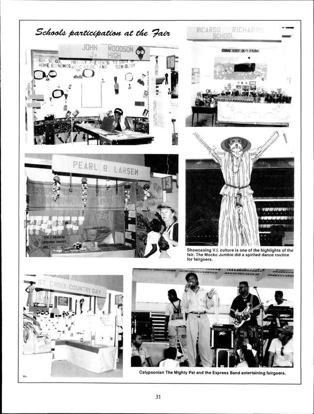 Virgin Islands Agriculture and Food Fair 1992 - Page 31