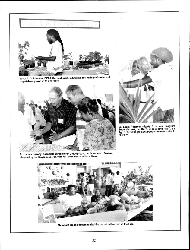 Virgin Islands Agriculture and Food Fair 1992 - Page 32