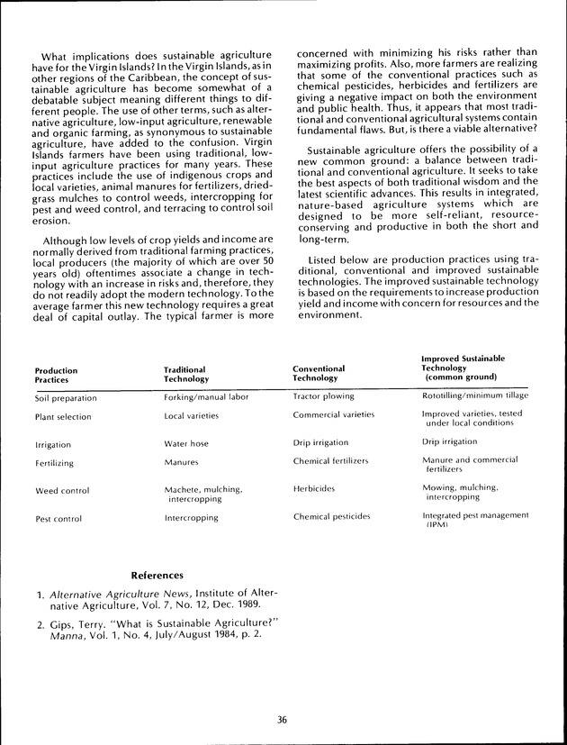 Virgin Islands Agriculture and Food Fair 1992 - Page 36