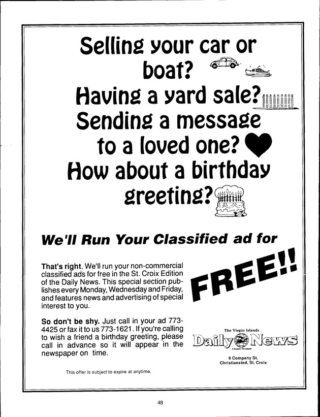 Virgin Islands Agriculture and Food Fair 1992 - Page 48