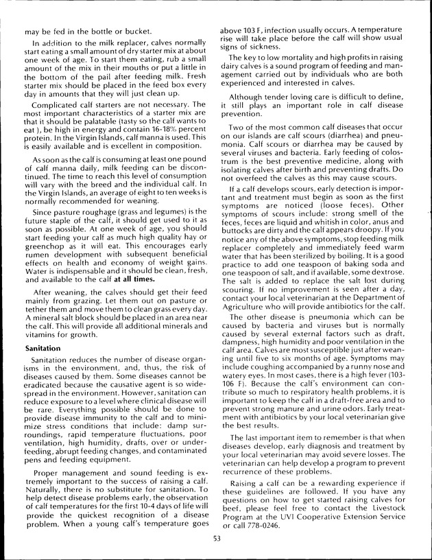 Virgin Islands Agriculture and Food Fair 1992 - Page 53