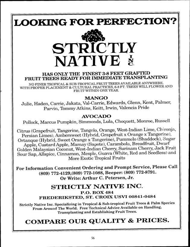 Virgin Islands Agriculture and Food Fair 1992 - Page 56