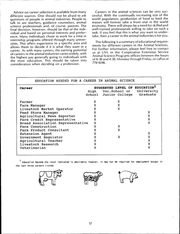 Virgin Islands Agriculture and Food Fair 1992 - Page 57