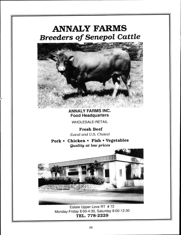 Virgin Islands Agriculture and Food Fair 1992 - Page 60