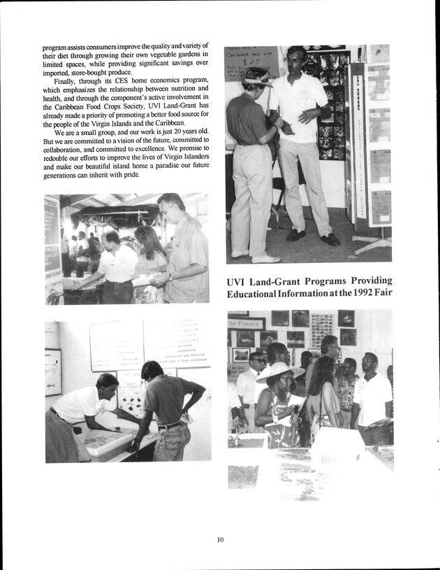 Virgin Islands Agriculture and Food Fair 1993 - Page 10