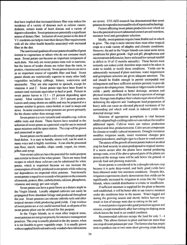 Virgin Islands Agriculture and Food Fair 1993 - Page 34