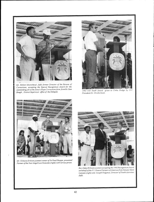 Virgin Islands Agriculture and Food Fair 1993 - Page 42