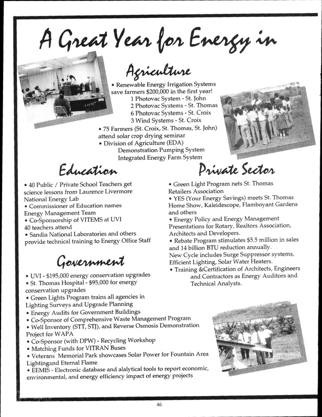 Virgin Islands Agriculture and Food Fair 1993 - Page 46