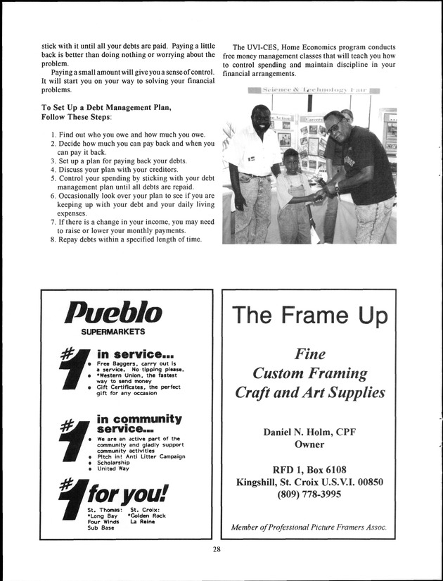 Virgin Islands Agriculture and Food Fair 1994 - Page 28