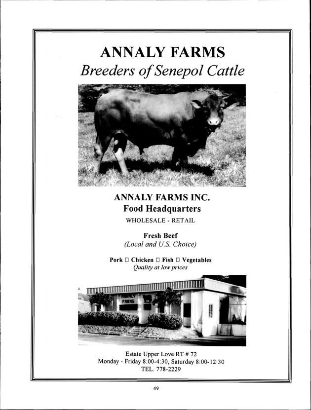 Virgin Islands Agriculture and Food Fair 1994 - Page 49