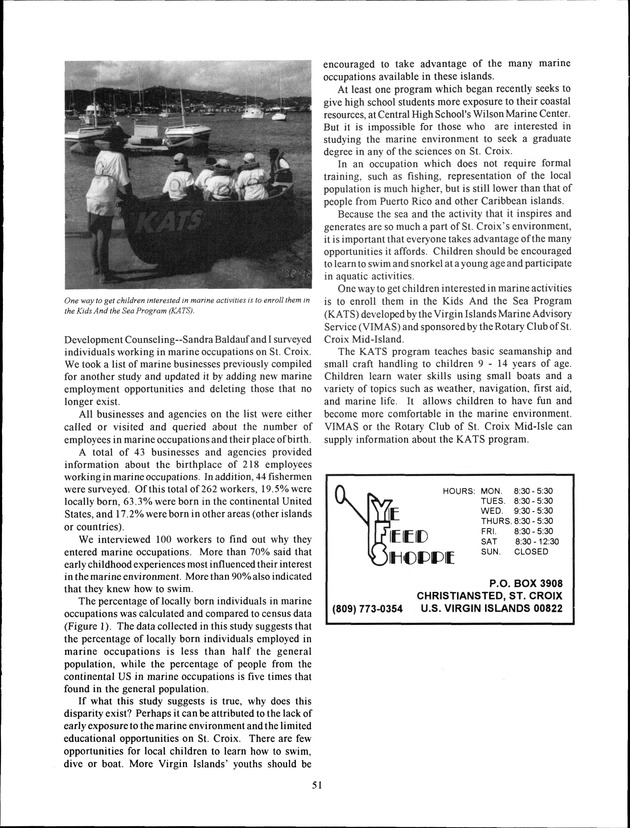 Virgin Islands Agriculture and Food Fair 1994 - Page 51