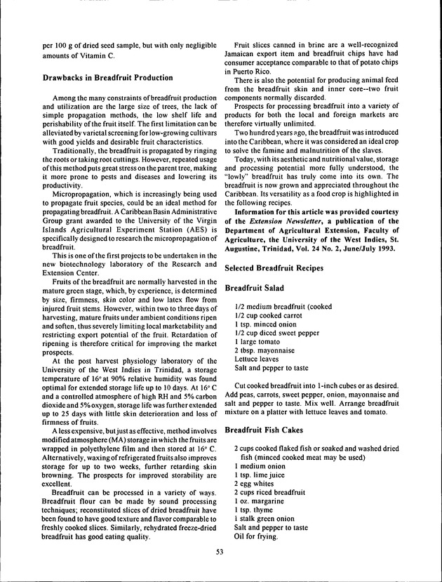 Virgin Islands Agriculture and Food Fair 1994 - Page 53