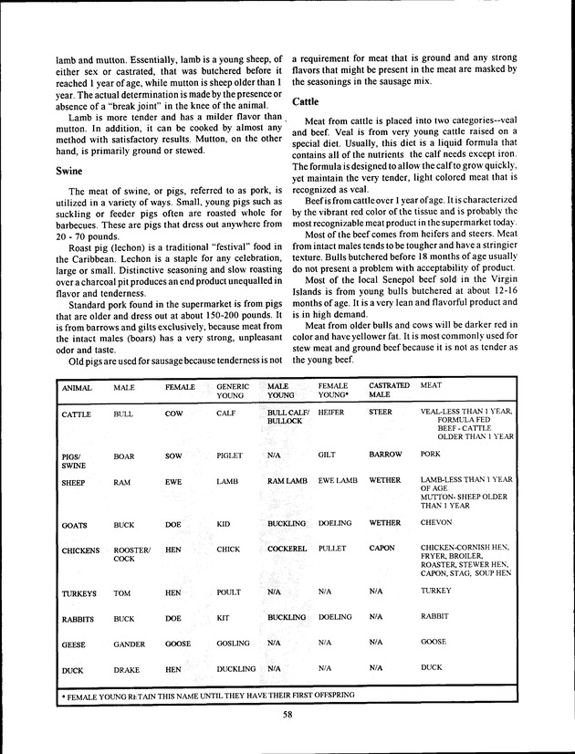 Virgin Islands Agriculture and Food Fair 1994 - Page 58