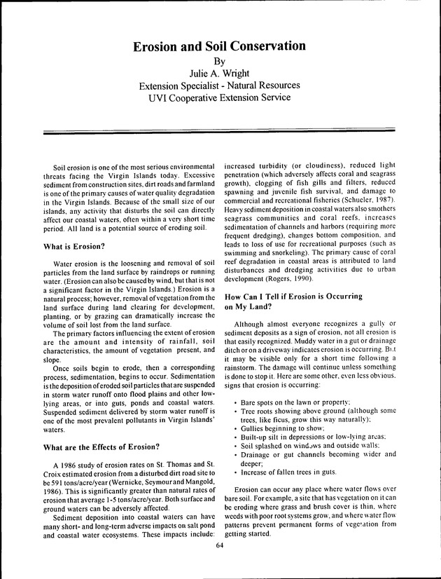 Virgin Islands Agriculture and Food Fair 1994 - Page 64