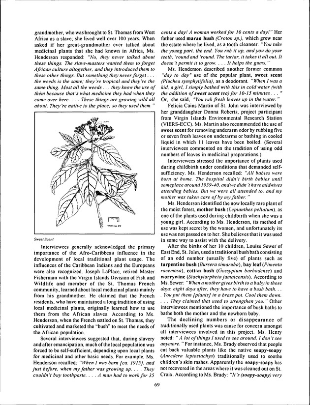 Virgin Islands Agriculture and Food Fair 1994 - Page 69