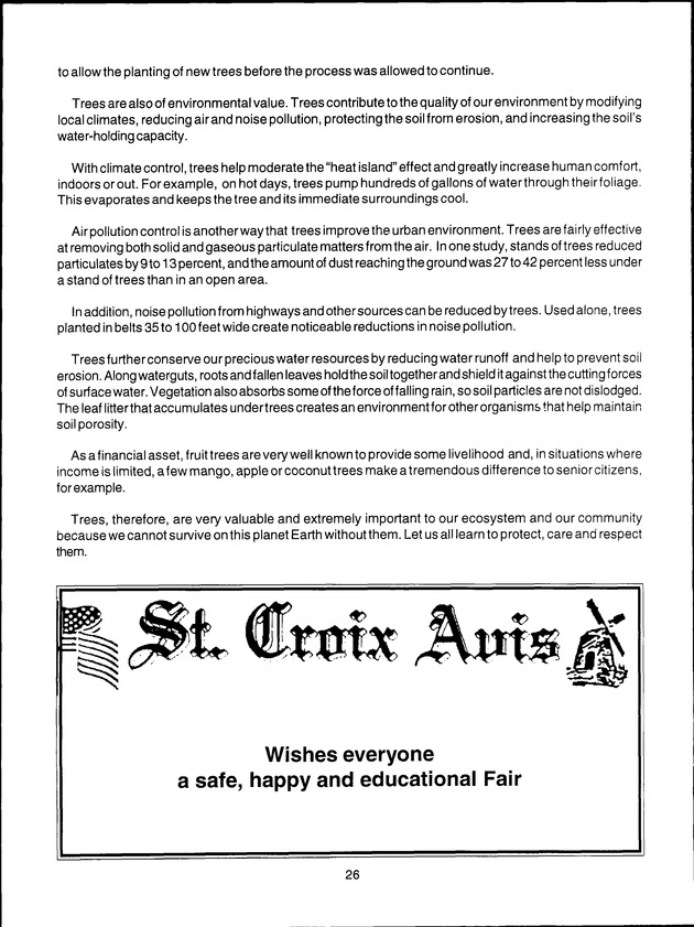 Virgin Islands Agriculture and Food Fair 1998 - Page 26