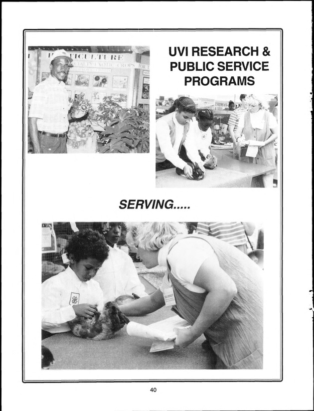 Virgin Islands Agriculture and Food Fair 1998 - Page 40