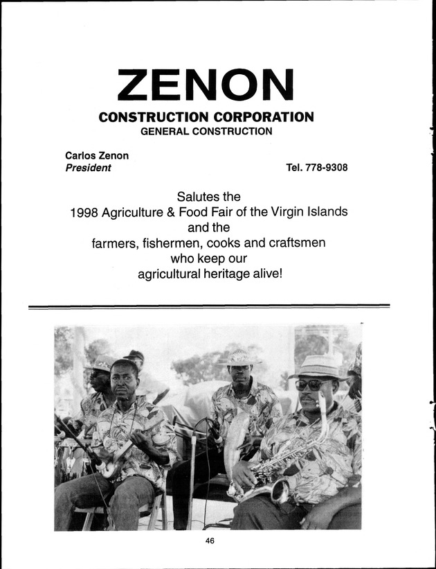 Virgin Islands Agriculture and Food Fair 1998 - Page 46