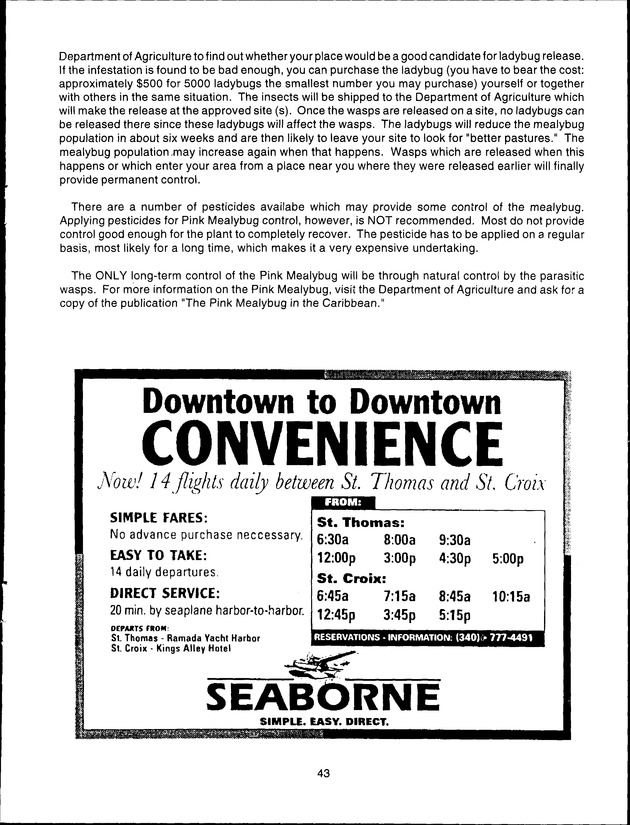 Virgin Islands Agriculture and Food Fair 1998 - Page 43