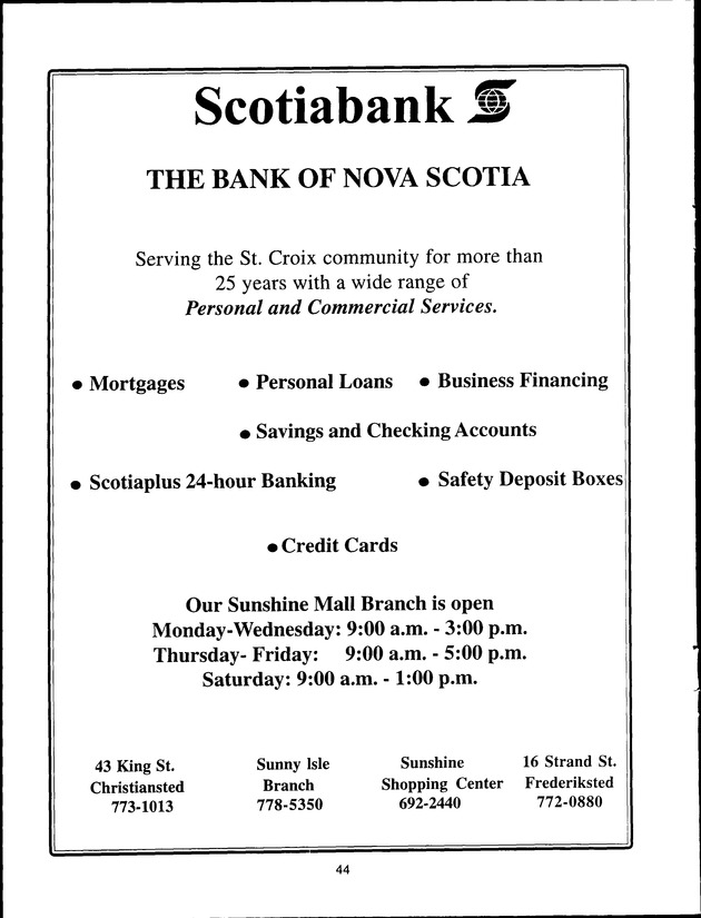 Virgin Islands Agriculture and Food Fair 1998 - Page 44