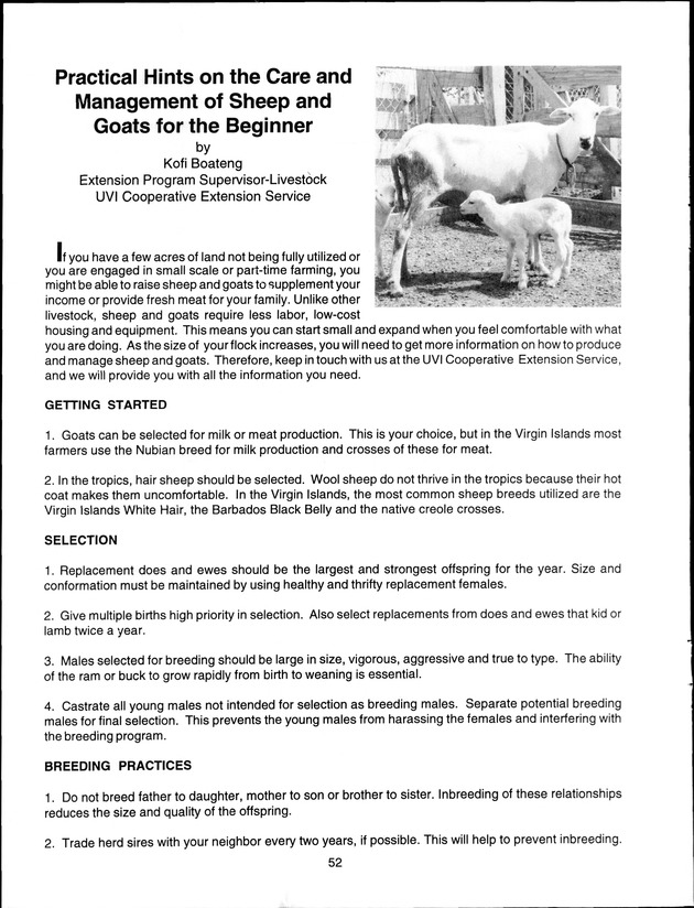 Virgin Islands Agriculture and Food Fair 1998 - Page 52