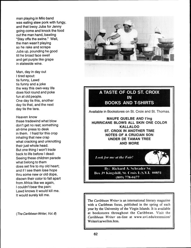 Virgin Islands Agriculture and Food Fair 1998 - Page 62