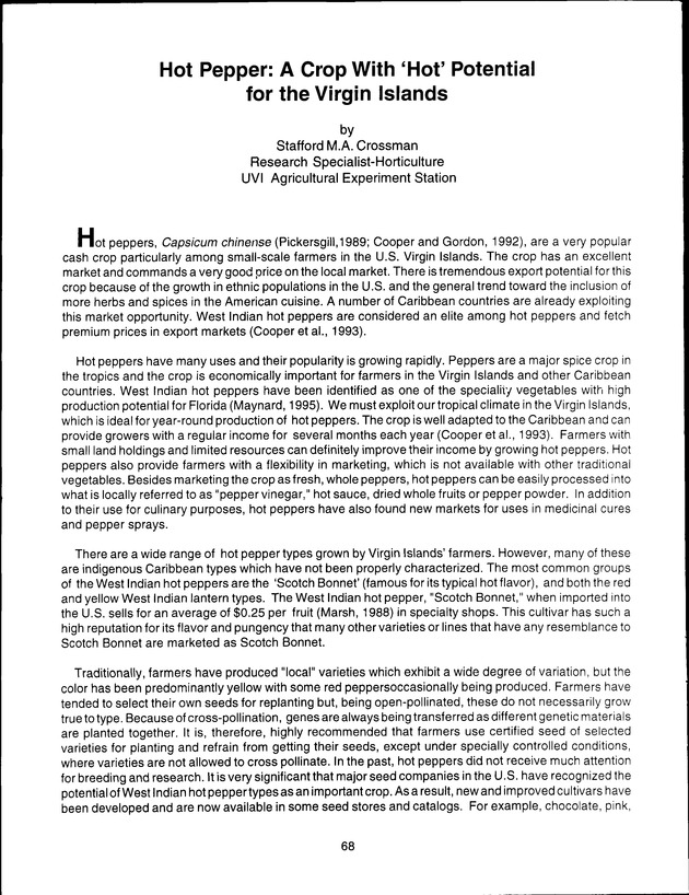 Virgin Islands Agriculture and Food Fair 1998 - Page 68