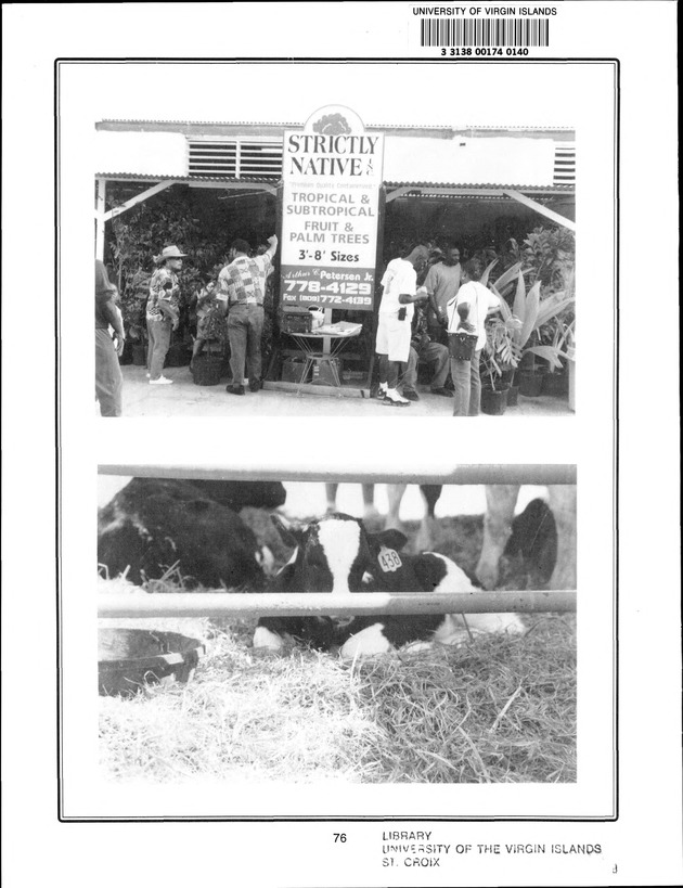 Virgin Islands Agriculture and Food Fair 1998 - Page 76