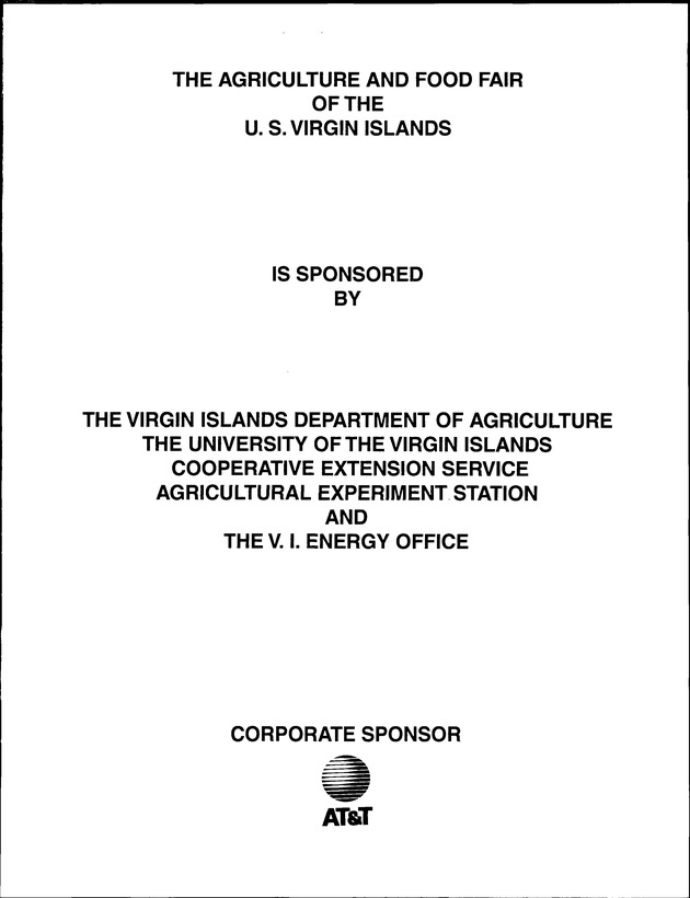 Virgin Islands Agriculture and Food Fair 1998 - Page 77