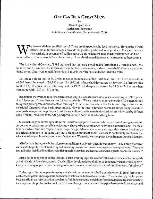 Virgin Islands Agriculture and Food Fair 1999 - Page 11