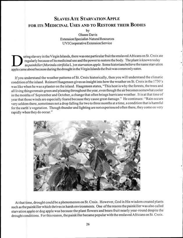 Virgin Islands Agriculture and Food Fair 1999 - Page 26