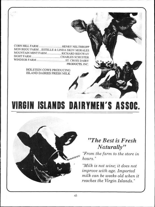 Virgin Islands Agriculture and Food Fair 1999 - Page 43