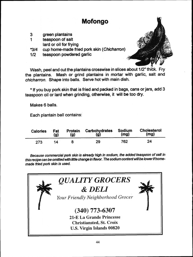 Virgin Islands Agriculture and Food Fair 1999 - Page 44