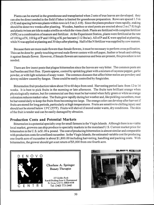 Virgin Islands Agriculture and Food Fair 1999 - Page 50