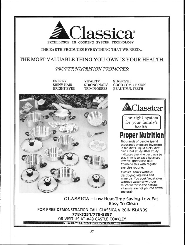 Virgin Islands Agriculture and Food Fair 1999 - Page 57