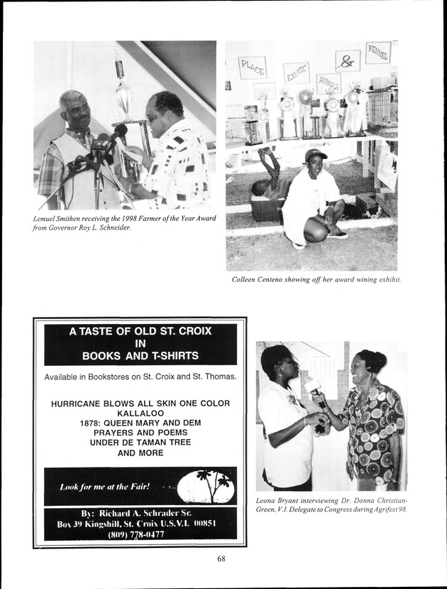 Virgin Islands Agriculture and Food Fair 1999 - Page 68