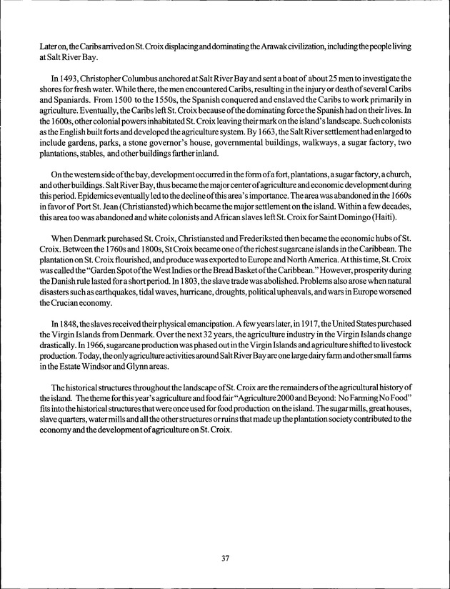 Virgin Islands Agriculture and Food Fair 2000 - Page 37