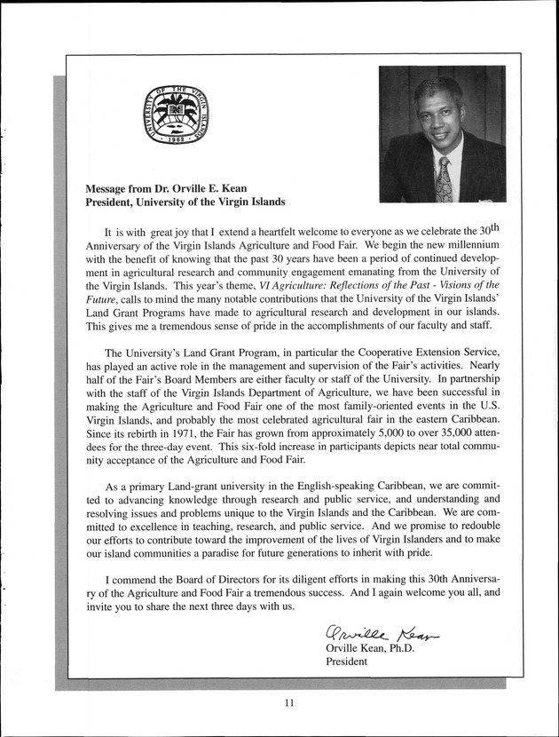 Virgin Islands Agriculture and Food Fair 2001 - Page 11