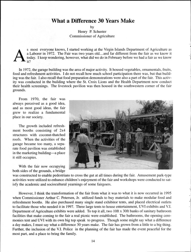 Virgin Islands Agriculture and Food Fair 2001 - Page 14