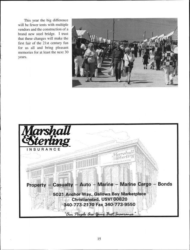 Virgin Islands Agriculture and Food Fair 2001 - Page 15