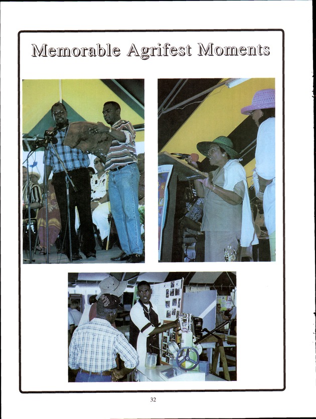 Virgin Islands Agriculture and Food Fair 2001 - Page 32