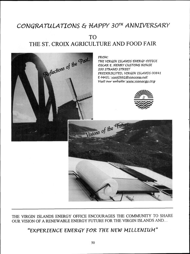 Virgin Islands Agriculture and Food Fair 2001 - Page 50