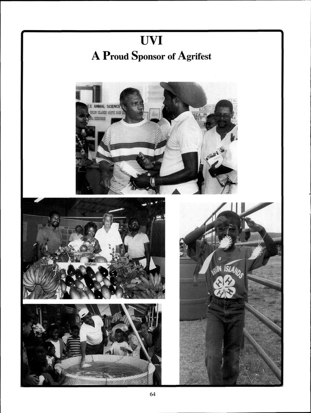 Virgin Islands Agriculture and Food Fair 2001 - Page 64