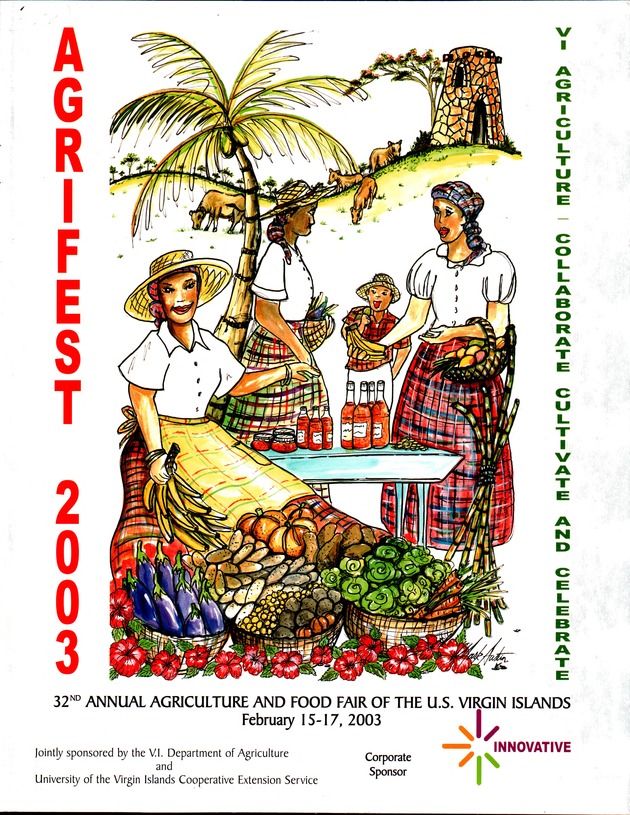 Virgin Islands Agriculture and Food Fair 2003 - Front Cover