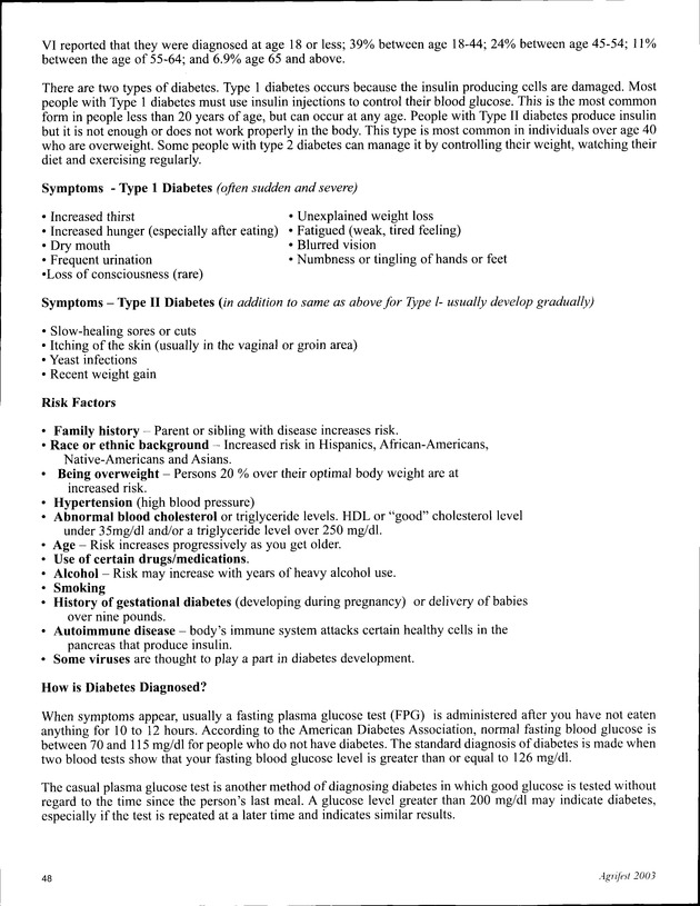 Virgin Islands Agriculture and Food Fair 2003 - Page 48